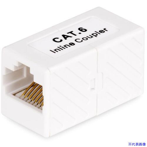 ■StarTech LANケーブル延長コネクター/5個入り/メス－メス/T568端子/ギガビットイーサネット対応 RJ45インラインカプラー INCAT6COUPLERU5(6878646)[法人限定][外直送元]