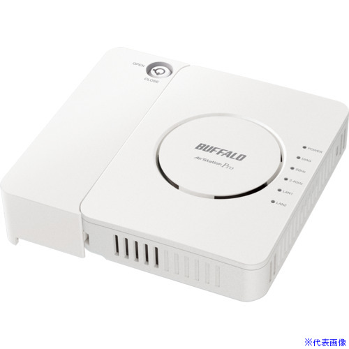 ■BUFFALO 法人向け 11ax 2x2 デュアルバンド無線LANアクセスポイント WAPSAX4(6879699)[送料別途お見積り][法人限定][掲外取寄]
