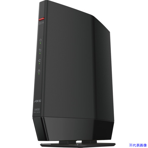 ■BUFFALO Wi－Fi中継機 11ax/ac/n/a/g/b 4803+573Mbps WEX5400AX6(6881337)[送料別途お見積り][法人限定][掲外取寄]