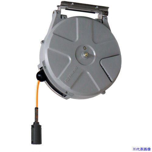 ■TRIENS 【受注生産品】 エアホースリール 内径8mm&times;10m ロックフリー仕様 SHM310B0(6881788)[送料別途お見積り][法人限定][掲外取寄]｜セミプロＤＩＹ店ファースト