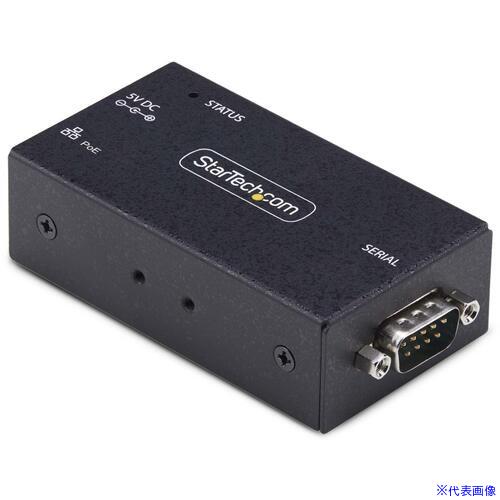 ■StarTech シリアル変換デバイスサーバー/1ポート/RS&minus;232C &minus; イーサネット接続/PoE対応/DB9ネットワーク変換アダプタ I13PSERIALETHERNET(6909416)[法人限定][外直送元]｜セミプロＤＩＹ店ファースト