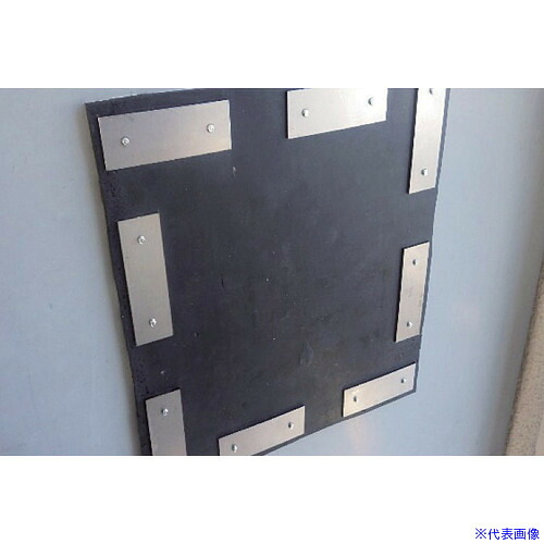 ■JRC マグネット式 ゴムセラミックシート100&times;100 MRC100100(6930369)[送料別途お見積り][法人限定][直送]｜セミプロＤＩＹ店ファースト