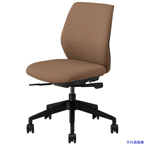 ■NAIKI ワークチェアー(肘なし) NCE型/ベージュ/肘無 NCE510FBG(6931512)[送料別途お見積り][法人限定][掲外取寄]
