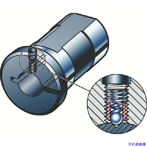 ■SANDVIK 丸シャンクバイト用イージーフィックススリーブ(480) 132L1206050B(6964028)[送料別途お見積り][法人限定][掲外取寄]