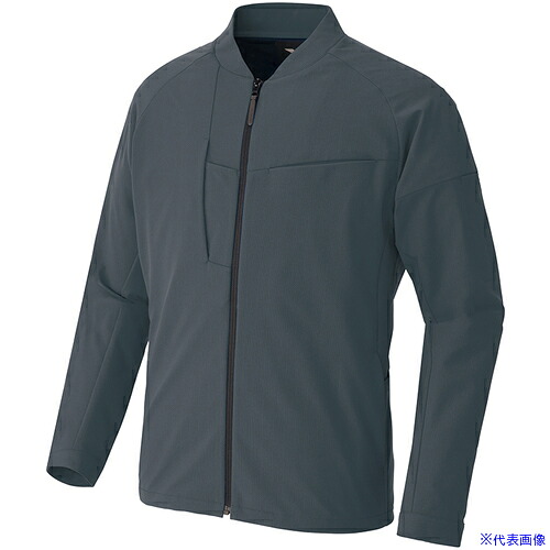 ■アイトス 長袖ブルゾン(男女兼用) TULTEX WORK AZ4231 チャコール 3L AZ42310143L(6964484)[送料別途お見積り][法人限定][掲外取寄]