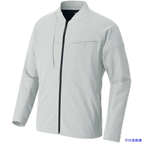 ■アイトス 長袖ブルゾン(男女兼用) TULTEX WORK AZ4231 シルバーグレー 5L AZ42310035L(6964504)[送料別途お見積り][法人限定][掲外取寄]