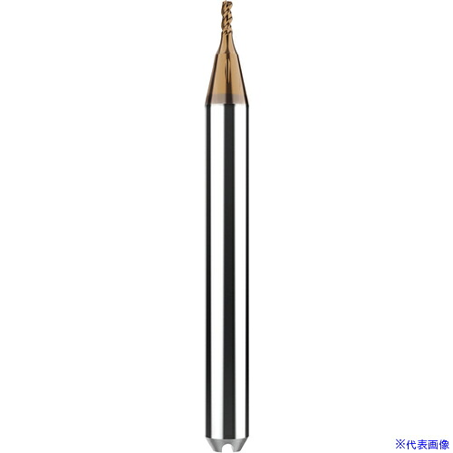 ■GUHRING 3枚刃エンドミル 2.5xD コーナーR RF100 Micro Diver 2mm 66912.005(6969544)[送料別途お見積り][法人限定][掲外取寄]