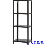 ■北島 スマートラック NSTR－363 3段 ブラック 900X200X900 51060036302(6970204)[法人限定][外直送元]