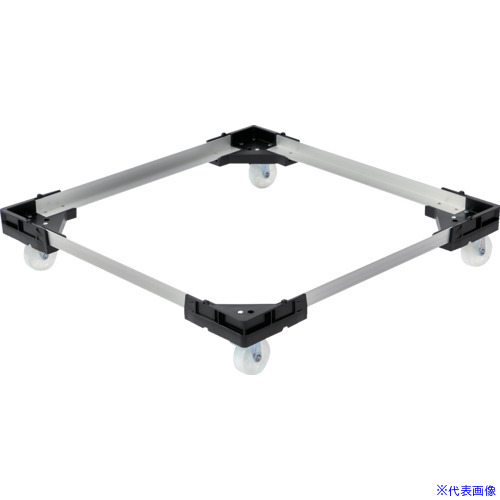 ■TRUSCO フリーサイズアルミカート 製作範囲 650－750X500－600 RQT3(6975981)[法人限定][直送元]