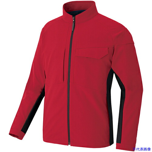 ■アイトス 長袖ブルゾン(男女兼用) TULTEX WORK AZ4230 レッド LL AZ4230009LL(6980251)[送料別途お見積り][法人限定][掲外取寄]
