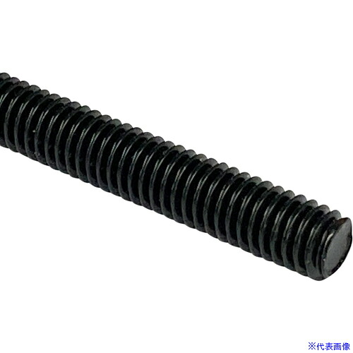 ■DAIDOHANT カラー寸切ボルト 黒 W3/8&times;1000mm (50本入) 10195661(6981037)[送料別途お見積り][法人限定][掲外取寄]｜セミプロＤＩＹ店ファースト