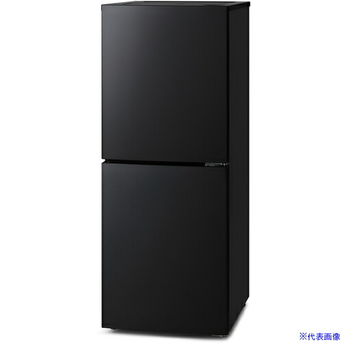 ■IRIS 108264 冷凍冷蔵庫 153L ブラック IRSNBLK15AB(6988529)[法人限定][外直送元]
