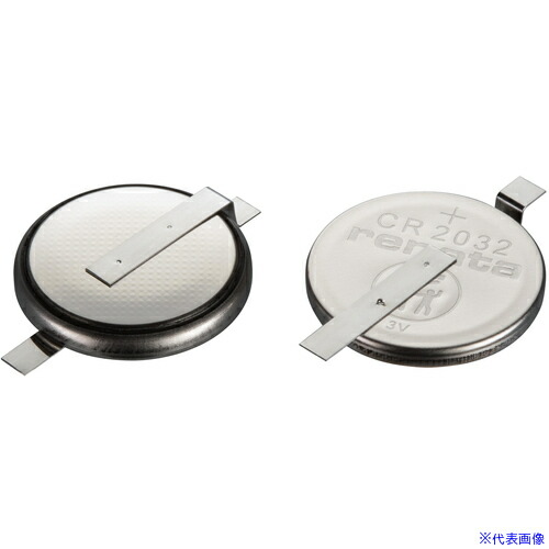 ■タカチ タブ付リチウムコイン電池 表面実装タイプ CRS2032T(6996610)[法人限定][外直送元]