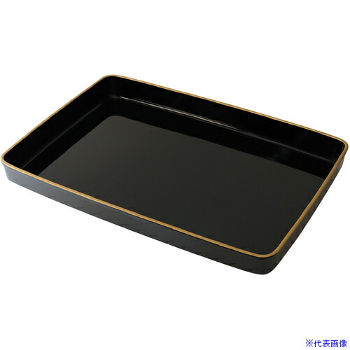 ■ササガワ 式典用品 紀州塗り賞状盆金縁 106900(7000931)[送料別途お見積り][法人限定][掲外取寄]