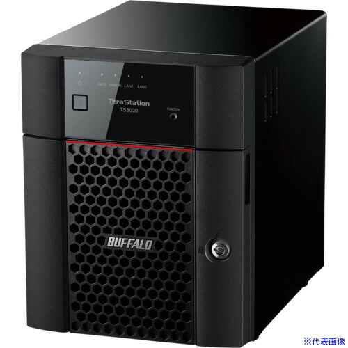■BUFFALO TeraStation TS3430シリーズ 4ベイデスクトップ32TB TS3430DN3204(7009530)[送料別途お見積り][法人限定][掲外取寄]