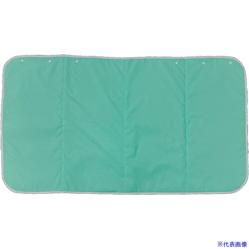 ■WINCESS クリーンルーム用ひざ掛け ライトグリーン(未洗浄) CBK02GR(7015147)[送料別途お見積り][法人限定][掲外取寄]