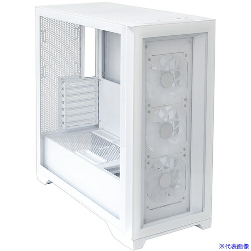 ■Owltech PCパーツ PCケース ホワイト OWLPC4502WH(7058043)[送料別途お見積り][法人限定][掲外取寄]