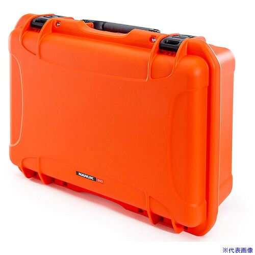 ■タカチ 防水キャリングケース(カラーバージョン) NKシリーズ 外形寸法間口648&times;奥行508&times;高さ222mm オレンジ 内装スポンジフォーム付き NK945OS(7079369)[法人限定][外直送元]｜セミプロＤＩＹ店ファースト
