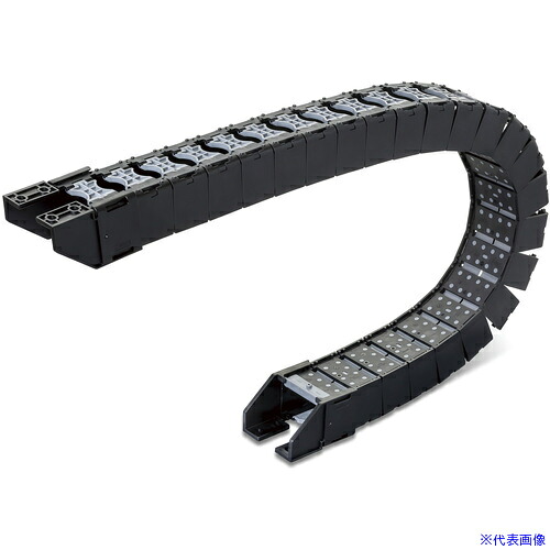 ■KUNIMORI ケーブル・ホース案内保護装置 サイルベア KSH－40L－110 KSH40L11025HSUPHSLP(7086994)[送料別途お見積り][法人限定][掲外取寄]