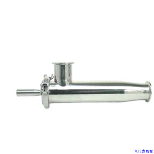 ■下西 L型液体用マグネットセパレーター 接続口径:2.0S(φ50.8) MLR2520250(7121475)[法人限定][外直送元]｜セミプロＤＩＹ店ファースト