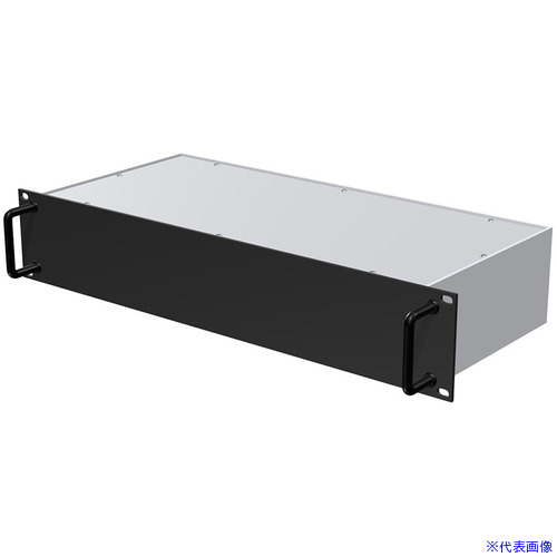 ■タカチ 取手付EIAラックケース YERHシリーズ YERH8820B(7149744)[法人限定][外直送元]