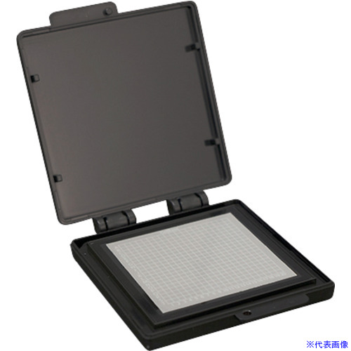 ■EXSEAL 精密デバイス搬送ケース ゲルベース2インチ Vタイプ 黒 VS8 200メッシュ 10個入 GC0016067(7170273)[送料別途お見積り][法人限定][掲外取寄]｜セミプロＤＩＹ店ファースト