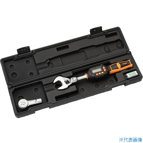 ■トップ工業(TOP) モンキ形/ラチェット形 デジタルトルクレンチセット 調整範囲17～85N・m DS08515BN(7225890)