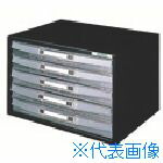 ■ナカバヤシ 書類ケース アバンテケ－ス A4 横型 5段 黒 ALW5D(7237294)