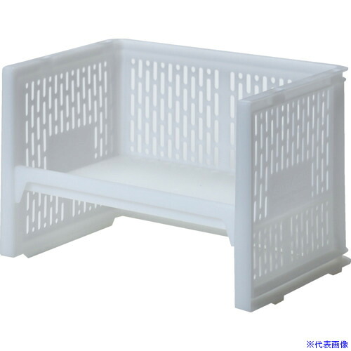 ■SANKO pla 428295 eラック M シンプルホワイト 363×248×248 428295(7238574)×16[送料別途お見積り][法人限定][掲外取寄]