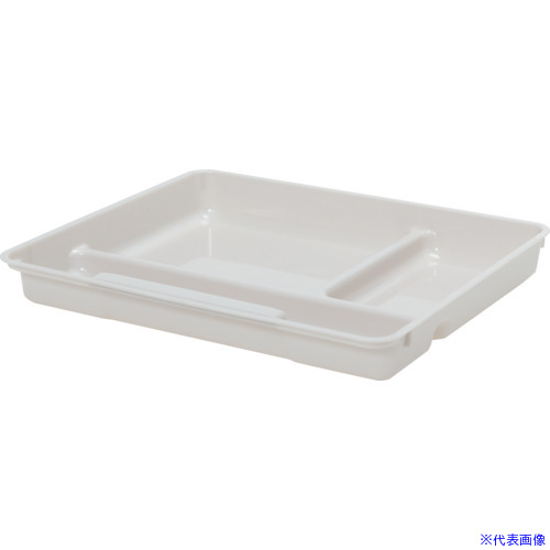 ■SANKO pla トレー 436276 eラック 小物整理 L ベージュ 296&times;270&times;39 436276(7238575)&times;30[送料別途お見積り][法人限定][掲外取寄]｜セミプロＤＩＹ店ファースト