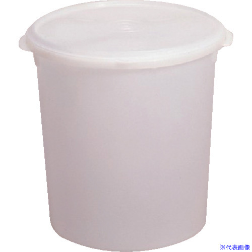 ■SANKO pla 食品保存容器 550414 シール容器 A－130 ホワイト φ287×φ287×282 550414(7238662)×40[送料別途お見積り][法人限定][掲外取寄] 23,331円