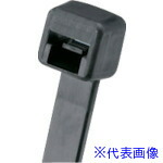 ■PANDUIT ナイロン結束バンド 耐熱性黒 幅4.8×長さ368 (1000本入) PLT4SM30(7311346)