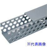 ■PANDUIT Dタイプ配線ダクト(PVC製鉛フリー)ライトグレー108.0×79.2×1830 6FT(フィート) 1本 D4X3LG6(7312032)×10[送料別途お見積り][法人限定][掲外取寄]