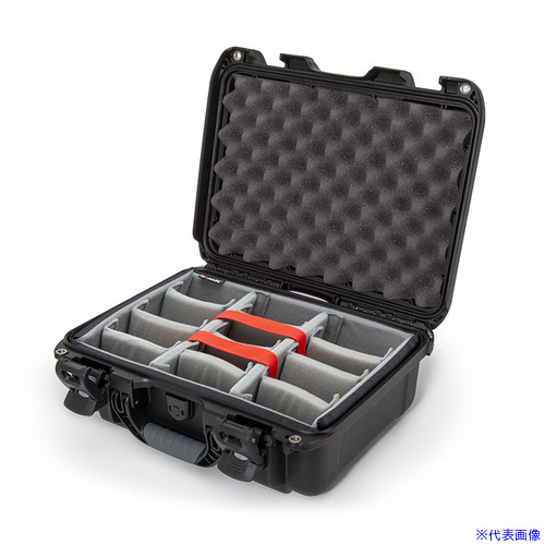 ■タカチ ディバイダー付防水キャリングケース NKDシリーズ ブラック 外形寸法424&times;342&times;172mm NKD920B(7341732)[法人限定][外直送元]｜セミプロＤＩＹ店ファースト