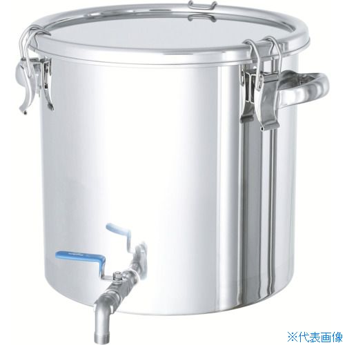 ■MONOVATE ステンレスタンク ストレート密閉タンク(ボールバルブ付) 4L CTHV18(7515855)｜セミプロＤＩＹ店ファースト
