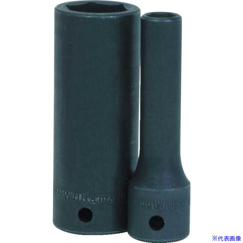 ■WILLIAMS インパクト用ソケット 1/2 ショート 6角 対辺寸法32mm JHW4M632(7577443)