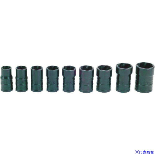 ■WILLIAMS 3/8ドライブ ターボソケットセット 9個 JHWTSMS3809(7581343) 26,884円