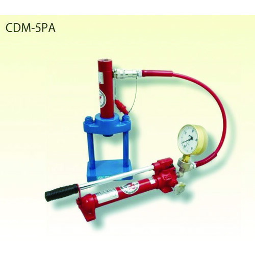 ■RIKEN ミニプレスセット(手動式) CDM5PA(7588305)[送料別途お見積り][法人限定][直送]