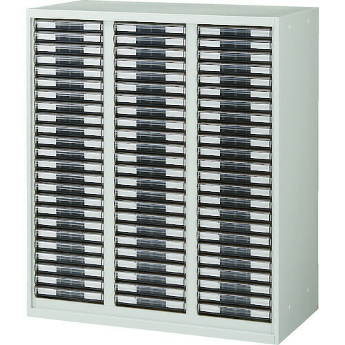 ■TRUSCO ユニット型壁面書庫 カタログケース 引出A4 浅X72 W色 URW1134A(7658231)[法人限定][直送元]