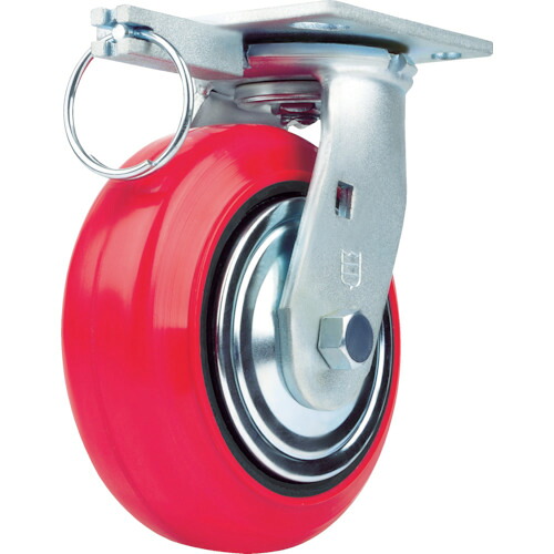 ■SAMSONG 重荷重用キャスター 自在 耐湿ウレタン車125mm TP6650PCITG(7672209)