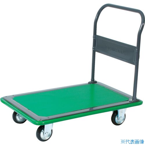■TRUSCO ハイグレード運搬車 固定式 740X460 ウレタン 108EBNU(7679408)[法人限定][直送元]