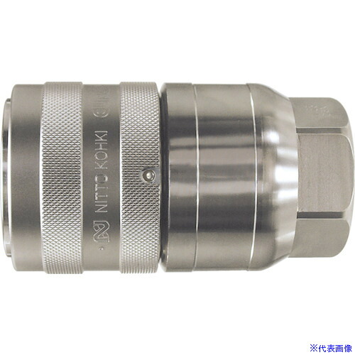 ■日東 フラットフェイスカプラFF型(20900) FF4SSTEELNBR(7779500)