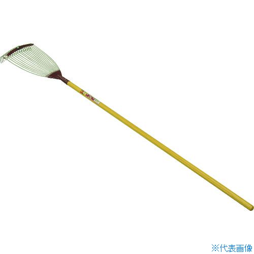 ■金象 ホームレーキ 木柄 073819(7807562)[送料別途お見積り][法人限定]
