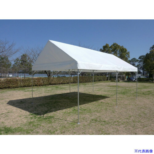 ■KOK 集会用テント ティーエヌテント W5.31XD3.55XH3.07 天幕色 白 TN2X3W(7813295)[送料別途お見積り][法人限定][直送]