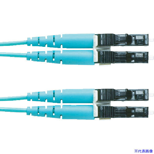 ■PANDUIT 光ファイバーパッチコード OM3 両端LCデュプレックス ライザー 2M FX2ERLNLNSNM002 FX2ERLNLNSNM002(7850786)&times;10[送料別途お見積り][法人限定][メーカー取寄]｜セミプロＤＩＹ店ファースト