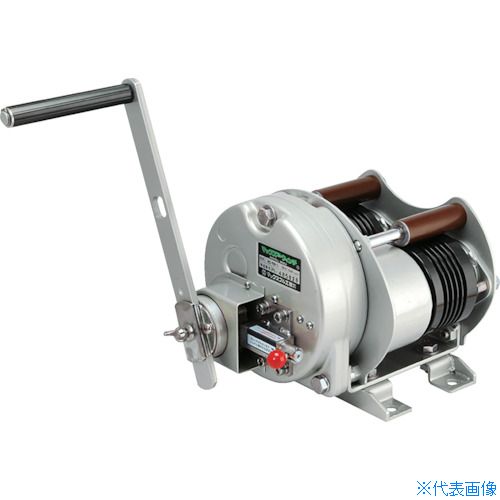 ■MAXPULL 手動往復牽引エンドレスウインチ ラッチブレーキ 最大能力1.0t ME10L(7946481)[送料別途見積り][法人・事業所限定][直送]