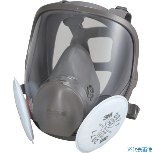 ■3M 取替式防じんマスク 6000F/2071－RL2 Lサイズ 6000F2071RL2L(7952805)