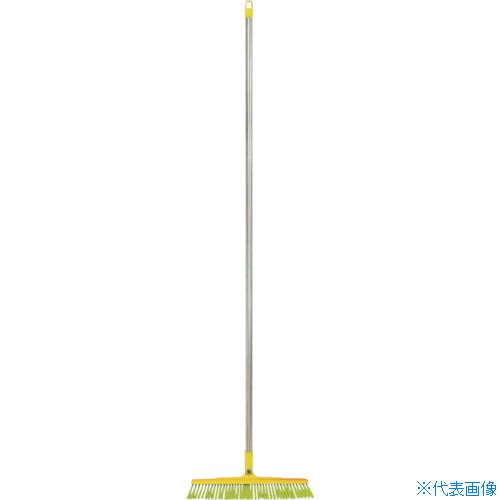 ■BURRTEC バーキュートプラス 衛生管理用ほうき ソフト黄1 BCP30－60SUS－SY 1P※ 62603301(7961600)[送料別途お見積り][法人限定]