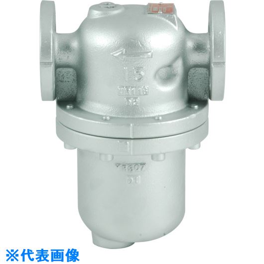 ■YOSHITAKE ドレンセパレーター(フランジ) 40A DS240A(8021336)[法人・事業所限定][外直送元]