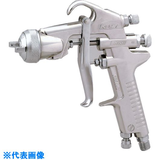 ■近畿 クリーミー重力式スプレーガン ノズル径1.8mm C97G18(8050513)[送料別途お見積り][法人限定][掲外取寄]